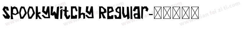 SpookyWitchy Regular字体转换